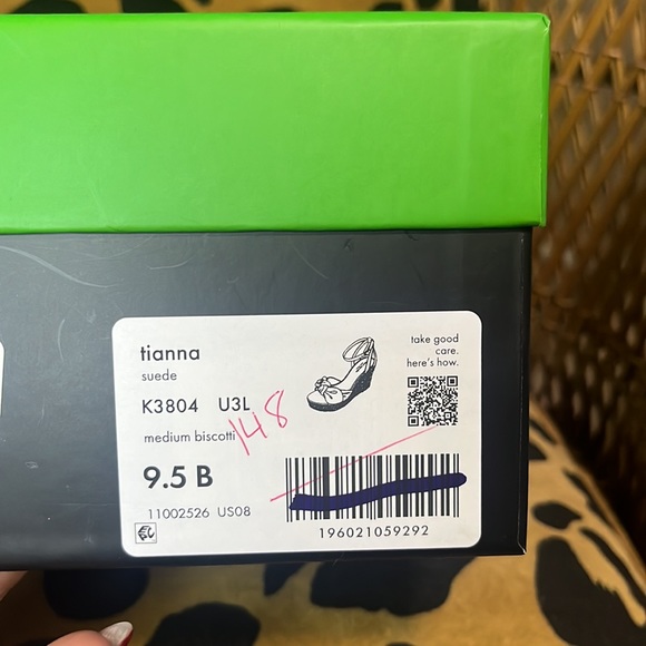 Kate Spade wedge sandal/size 9.5 / Tianna medium biscotti - Picture 3 of 11